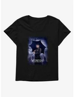 Horror Wednesday TV Series Poster Womens T-Shirt Plus Size