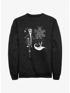 Horror Disney The Nightmare Before Christmas Santa Jack And Zero Sweatshirt