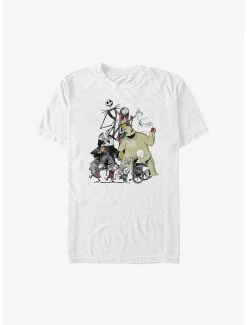 Horror Disney The Nightmare Before Christmas Halloween Town Members T-Shirt