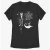 Horror Disney The Nightmare Before Christmas Santa Jack And Zero Womens T-Shirt