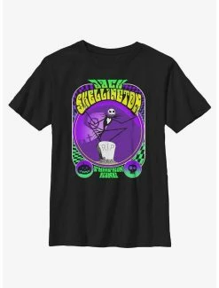 Horror Disney The Nightmare Before Christmas Jack Skellington Gig Youth T-Shirt