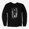 Horror Wednesday Moon And Stars Doppleganger Card Sweatshirt