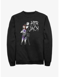 Horror Disney The Nightmare Before Christmas Her Jack Sweatshirt