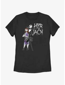 Horror Disney The Nightmare Before Christmas Her Jack Womens T-Shirt