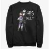 Horror Disney The Nightmare Before Christmas His Sally Sweatshirt