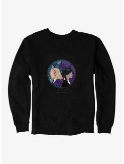 Horror Wednesday TV Series Enid And Wednesday Portrait Sweatshirt