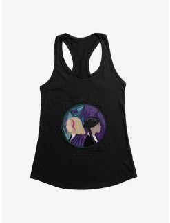 Horror Wednesday TV Series Enid And Wednesday Portrait Womens Tank Top