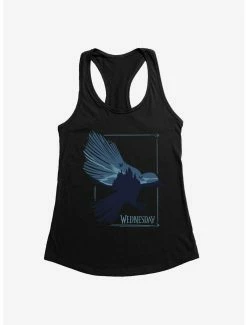 Horror Wednesday TV Series Raven Womens Tank Top