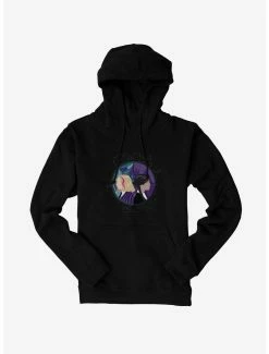 Horror Wednesday TV Series Enid And Wednesday Portrait Hoodie