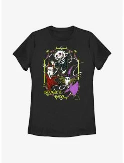 Horror Disney The Nightmare Before Christmas Boogie's Boys Lock, Shock, & Barrel Womens T-Shirt
