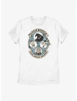 Horror Disney The Nightmare Before Christmas Oogie Boogie And Lock, Shock, & Barrel Womens T-Shirt