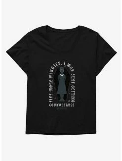Horror Wednesday Morgue Comfort Womens T-Shirt Plus Size