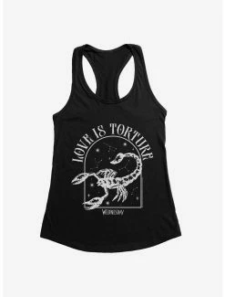 Horror Wednesday Love Is Torture Womens Tank Top