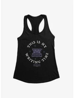 Horror Wednesday This Is My Writing Time Womens Tank Top
