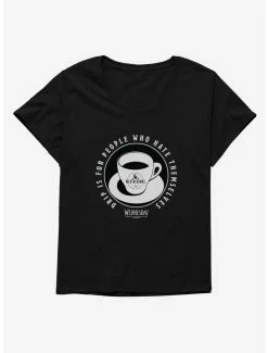 Horror Wednesday Weathervane Drip Coffee Womens T-Shirt Plus Size