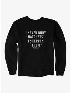Horror Wednesday I Never Bury Hatchets Sweatshirt