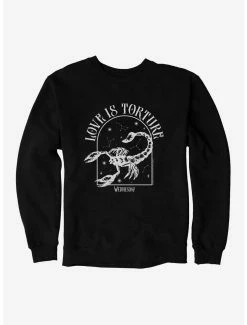 Horror Wednesday Love Is Torture Sweatshirt