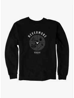 Horror Wednesday Nevermore Icon Set Sweatshirt